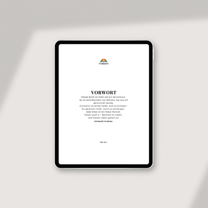 Kurmanji Academy: Volume 1 – Your First Steps (DE)
